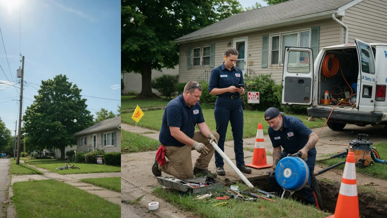 Sewer Line Repair in Honeoye Falls, NY near me
